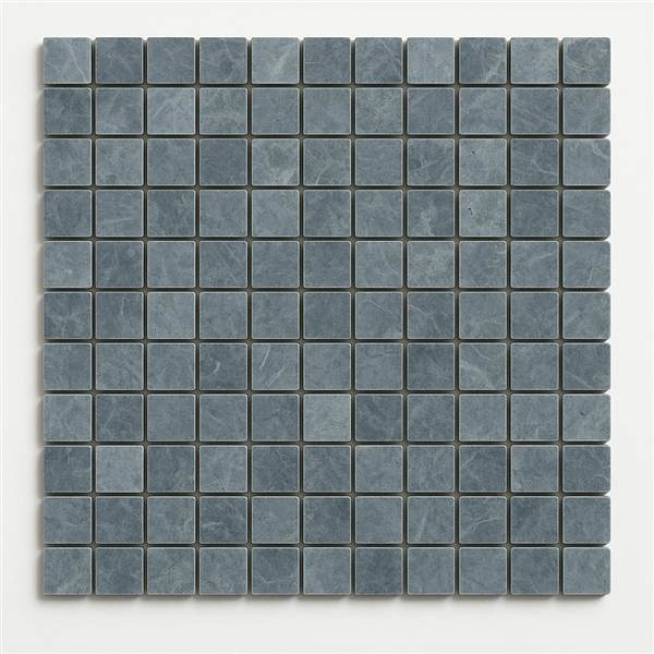 Maroni Blue Smoke Natural & GM Mosaic Tile – 7/8x1/8 Sheets